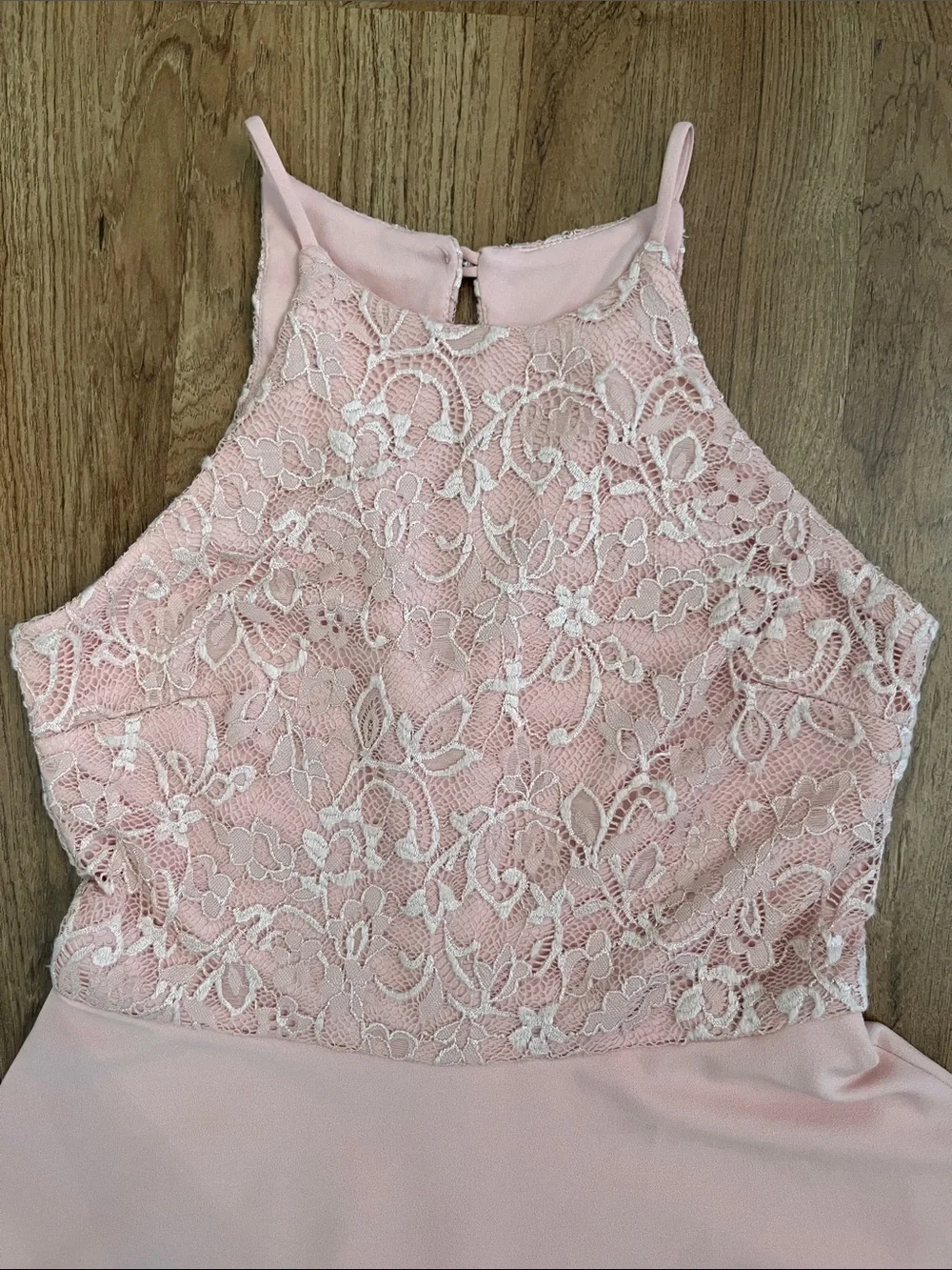B. Smart Sleeveless Halter Mini Dress - Picture 2 of 6